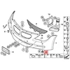 BMW M6 E63 E64 laikiklių rinkinys Originalus 51110009479