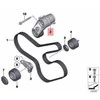 BMW Mechaninis Juostos Tempimo Prietaisas F20 F21 F30 F10 11288604266 Originalus
