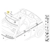 Bmw Mini Cabrio R52 R57 Vėjo Šiaudo Panelės Dangtis Originalus 51137200293