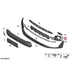 BMW Mini Clubman F54 Dešinės Pusės Šoninės Grotelės Atidarymas Originalus 51117494380