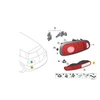 BMW MINI CLUBMAN F54 galinis bamperis dešinysis žibintas originalus 63217352158