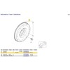 BMW Mini Cooper Base iki 2004 m. birželio mėn. R50 smagratis 200 mm 11227624121 Originalus