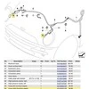 BMW Mini Cooper R50 R52 R53 priekinių žibintų ploviklio dangtelis dešinysis originalus 63126922156