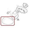 BMW MINI COOPER R50 R52 R53 veidrodėlio dangtelis, gruntuotas, kairysis N/S originalus 7030635