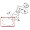 BMW MINI COOPER R50 R52 R53 veidrodėlio dangtelis, gruntuotas, kairysis N/S originalus 7030635