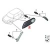 BMW Mini Cooper R55 R56 R57 Papildoma kairė posūkio indikatoriaus lemputė originali 63137268881