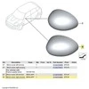 BMW MINI COOPER R56 PRIEKINIO DEŠINĖS PUSĖS DURELIŲ VEIDRODĖLIO DANGTELIS 51162753882 ORIGINALUS.