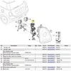 BMW "Mini Cooper R56 R57" dešinės arba kairės pusės galinio žibinto lemputės laikiklis 63212756179 originalus