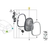BMW Mini Cooper S Countryman ALL4 R60 Vairuotojo Kairysis Galinis Žibintas Originalus 63219808151 NAUJAS