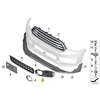 BMW MINI COUNTRYMAN F60 Priekinis Kairysis Rūko Žibinto Grotelės Originali 51117390529