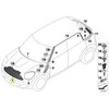 BMW MINI Countryman R60 Paceman R61 Grilio Priekis Originalus 51139808569