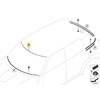 BMW MINI Countryman R60 Paceman R61 Priekinis Stiklo Viršutinės Dekoracijos Originalus 51319807931