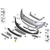 Bmw Mini Countryman R60 Paceman R61 Priekinis Stiklo Šoninis Chromas Dešinysis Originalus 51119803942
