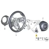 BMW Sportinio Vairo Apatinė Dalis MINI F56 F55 F54 F57 Originalus 32306864894
