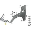 BMW MINI F55 F56 Cabrio F57 Priekinio dešiniojo žibinto laikiklis 51647301600 Originalus