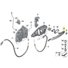 BMW Mini F56 F55 F54 F57 F60 Kairio Durų Rankena Originalus 51217434535