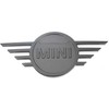 BMW MINI Juodas MINI BONNET BADGE EMBLEMA 51149880863 Originali
