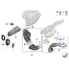 BMW MINI Oro Šildymo Angos Antgaliukas Originalus 11618506787