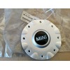 BMW MINI R50 R52 2001-2008 m. Ratų centro stebulės dangtelis sidabrinės spalvos originalus 36131512574