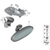 BMW MINI R50 R61 Veidrodžių dangtelių rinkinys Originali veidrodžio pagrindo plokštė 51167163810