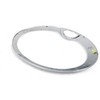 BMW MINI R52 kairės pusės chromuotas priekinių žibintų apdailos žiedas originalus 63126917837