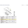 BMW "Mini R52 R50 R53" galinis gėrimų puodelio laikiklis antracito juodos spalvos žiedas 51167132797 originalus