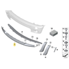 BMW MINI R52 R53 Priekinio bamperio apatinis spoileris originalus 51117130315