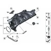 BMW MINI R55 R56 R57 Guminė įvorė originali 11617593928