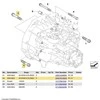 BMW MINI R55 R56 R57 R58 R59 Pavarų dėžės tvirtinimo varžtas M10X60 24007810609 Originalus