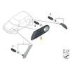Bmw Mini R56 R55 R57 Kairysis Blinkeris Originalus 63137188613