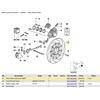 BMW Motorrad galinis stabdžių diskas ABS K1100LT/RS K1200GT/RS 2332581 Originalus