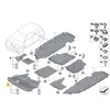 Bmw Motorraumabschirmung Mini Countryman R60 Paceman R61 2010 2016 Originalus 51759807730