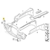 BMW Mount, bumper right Originalus 51711481437