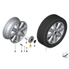 BMW Nabenabdeckung Sidabrinė MINI R50 R53 R56 Originalus 36136771002