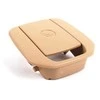 BMW NAUJA ORIGINALI 1 3 E90 E91 E81 E87 GALINĖS SĖDYNĖS BEIGE ISOFIX MONTAVIMO KAPOTĖLIS 7152210