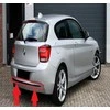 BMW NAUJA ORIGINALI 1 SERIJOS F20 F21 SPORT LINE GALINĖS BAMPERIO APDAILA JUODA 7273796