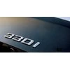 BMW NAUJA ORIGINALI 3 SERIJA F30 2011-2017 EMBLEMA ŽENKLAS ETIKETĖS STIKERIS 330i 7423787