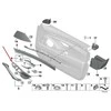 BMW Naujas Originalus 5 F10 F11 Vidaus Durų Rankena Dešinė Juoda RHD 7225874 OEM