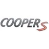 BMW NAUJAS ORIGINALUS MINI F54 F55 F56 F57 F60 Juodas COOPER S BAGAŽINĖS ŽENKLAS 51142465245