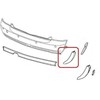 BMW Naujas originalus MINI R50 R52 04-07 galinis apatinis bamperio apdailos spoileris dešinė 7127966 OEM