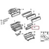 BMW NAUJAS ORIGINALUS ORIGINALUS 3 SERIJOS E46 PRIEKINIS PELENINĖS ĮDĖKLAS, Juodas RHD 8229175