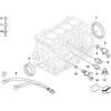 BMW OEM 13-17 X3 2.0L-L4 variklis - solenoido vožtuvo O-žiedas 11417566726