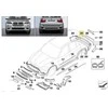 BMW Originalus Galinis Dažų Apsaugos Folija Juoda Dažų Danga X5 E70 LCI 51127901996