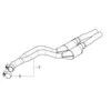 BMW originalus išmetimo duslintuvo/kolonėlės spaustukas E46/E83 18307785717