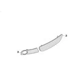 BMW Originalus M Sport Priekinis Dešinysis Bamperio Apdailos Grotelės E82/E88 51118054486