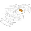 BMW originalus variklio oro įsiurbimo žarna kairė 13717638569