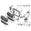 BMW Oro G11 G12 Radiator Aukštutinis Oro Vamzdis Originalus 51747475261