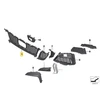 Bmw 3 G20 G21 Centro Oro Įsiurbimas Grilis Originalus 51118079592