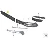 Bmw Oro Grillio Įpučiamo Oro Centras 5 G30 G31 Originalus 51117385268