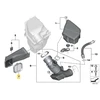Bmw Oro Įtraukimo Grotelė G30 G31 G32 G11 G12 G14 G15 Originalus 13717643298